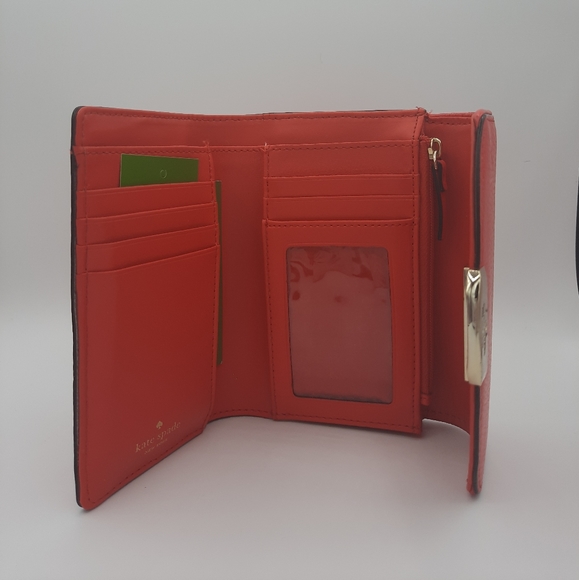 Kate Spade Callie Wallet Mulberry Street crabred - Picture 3 of 5